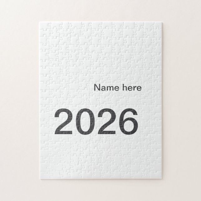 Quebra-cabeça 2026 2027 2028 nome título aqui ano letra negrito  (Vertical)