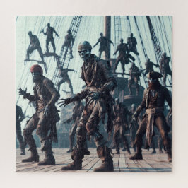 Quebra-cabeça 20" * 20" Guerra Pirata, 676 peças