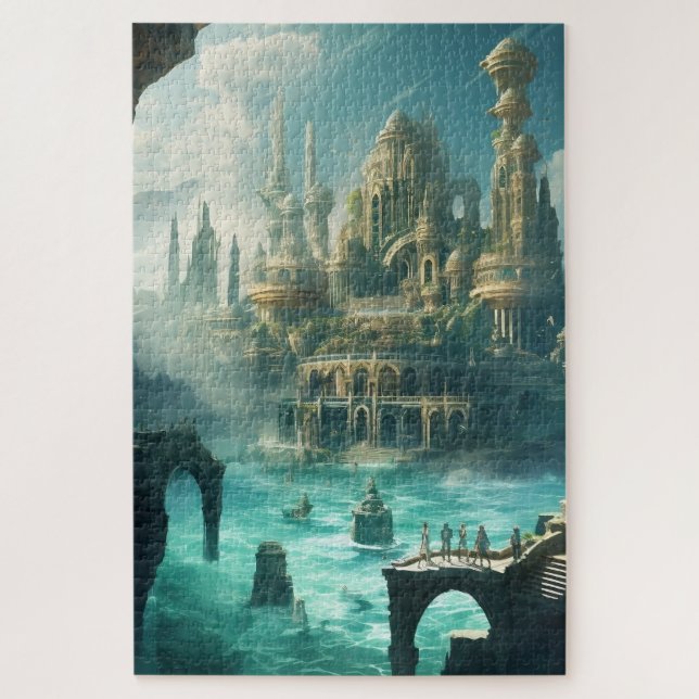 Quebra-cabeça 20" x 30" Atlantis, 1014 peças (Vertical)