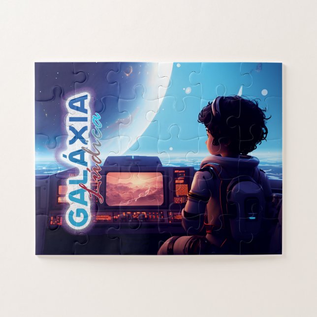 Quebra-cabeça 27,94 cm x 35,56 cm | 30 peças (Horizontal)