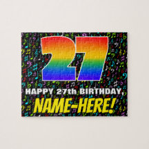 27.o aniversário — Símbolos musicais divertidos e 