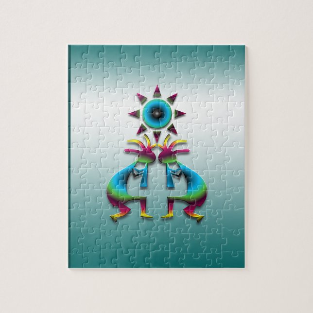 Quebra-cabeça 2 Kokopelli #41 (Vertical)