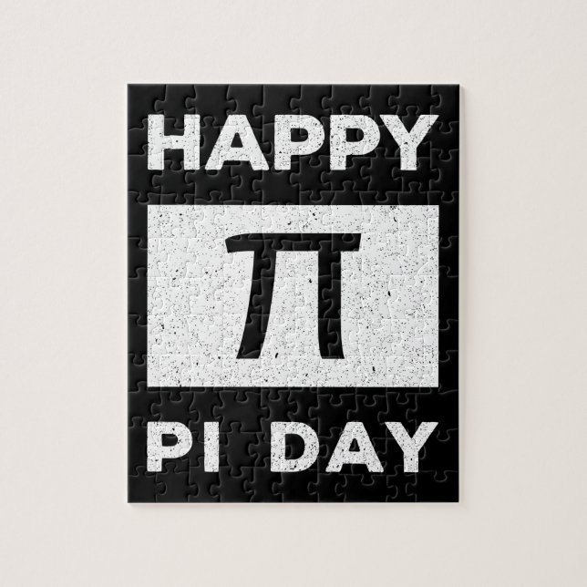 Quebra-cabeça 3.14 Vintage - Dia Feliz Pi (Vertical)