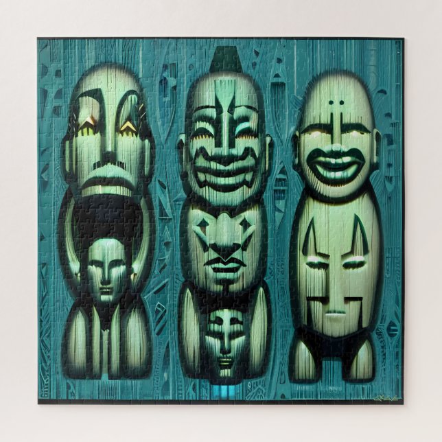 Quebra-cabeça 3 canibais Redux II (Vertical)