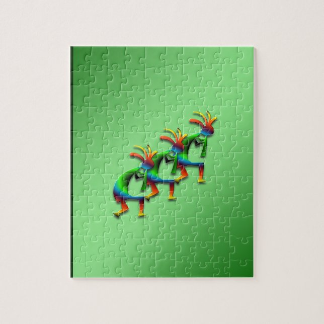 Quebra-cabeça 3 Kokopelli #29 (Vertical)