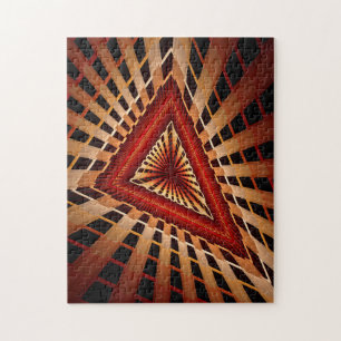 Quebra-cabeça 3D Fantasy Network Modern Fractal Graphic Design