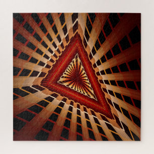 Quebra-cabeça 3D Fantasy Network Modern Fractal Graphic Design