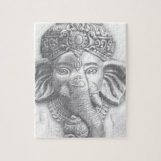 Quebra-cabeça 3d senhor Ganesha - OM