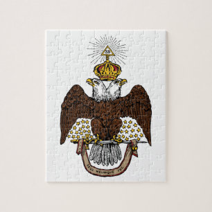 Quebra-cabeça 3ó Rito escocês Brown Eagle do grau