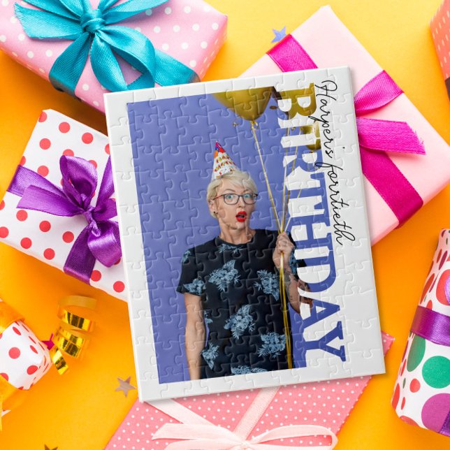 Quebra-cabeça 40th Birthday Photo college Party  (Criador carregado)