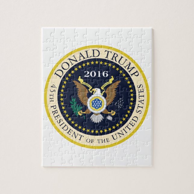 Quebra-cabeça 45th Presidente dos Estados Unidos (Vertical)