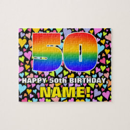 Quebra-cabeça 50º aniversário — Diversão, Amores Formas Cardíaca