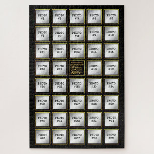 Quebra-cabeça 50 anos no Fazer, 39 fotos de aniversário