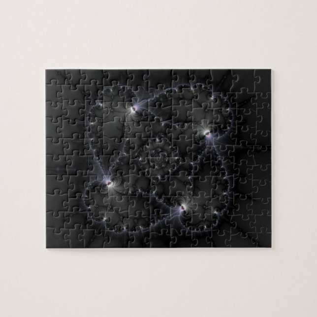 Quebra-cabeça 50 Formas De Cinzas - Arte Fractal (Horizontal)