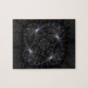 Quebra-cabeça 50 máscaras do cinza - arte do Fractal