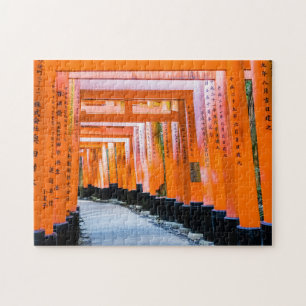 Quebra-cabeça 50 tons de laranja - Senbon Torii, Quioto