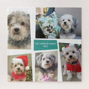 Quebra-cabeça 5 Ângulos Modernos do Meio século Funky Collage