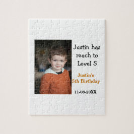 Quebra-cabeça 5 jogo de aniversário em data moderna