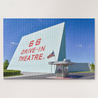 Quebra-cabeça 66 Drive-In Theatre, Rota 66, Carthage, Missouri