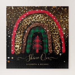 Quebra-cabeça 676 Piece JIGSAW Natal Rainbow Personalizado