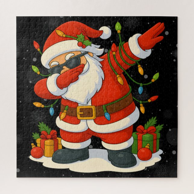Quebra-cabeça 67 Meme Seis Sete Bruh Natal Divertido 6 7 (Vertical)