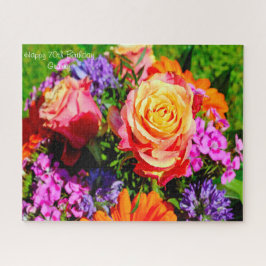 Quebra-cabeça 70 Aniversário vovó.