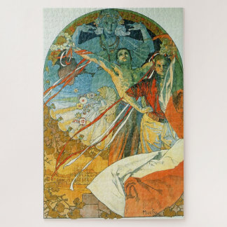 Quebra-cabeça 8º Festival Sokol por Alphonse Mucha