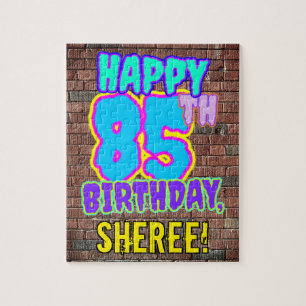 Quebra-cabeça 85º aniversário ~ Divertido, Grafite Urbano Insp