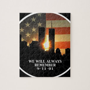 Quebra-cabeça 9-11 recorde - nós nunca esqueceremos