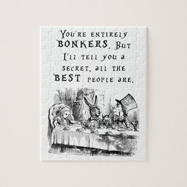 Quebra-cabeça A4 inteiramente bonkers (Vertical)