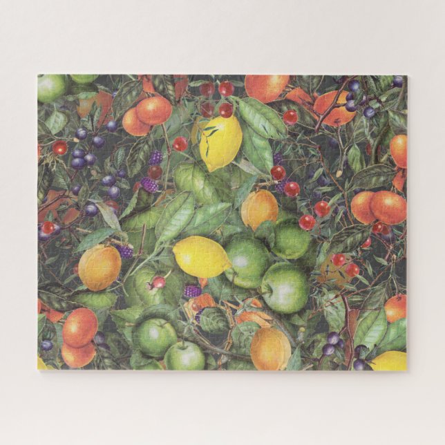 Quebra-cabeça A Abundância de Frutas (Horizontal)