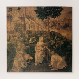 Quebra-cabeça A Adoração dos Magos de Leonardo da Vinci