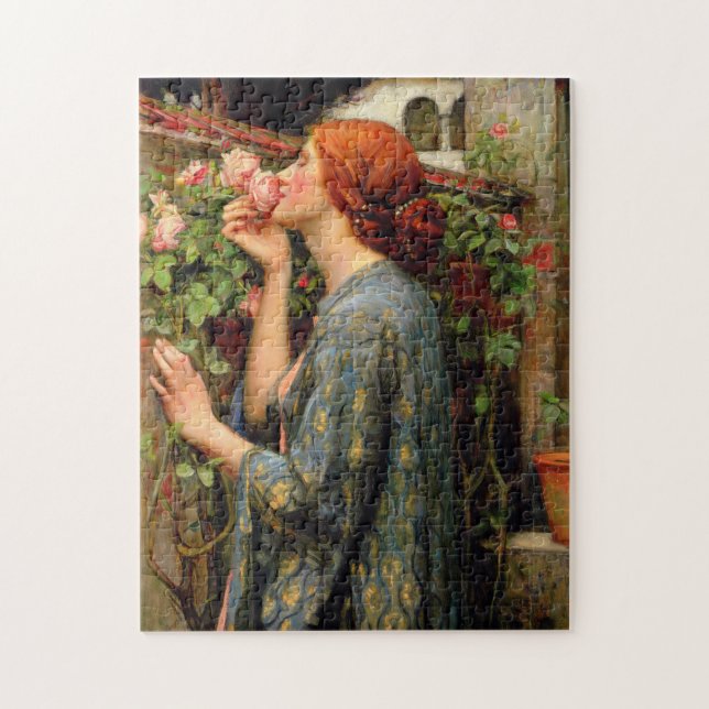 Quebra-cabeça A Alma da Rosa - John William Waterhouse (Vertical)