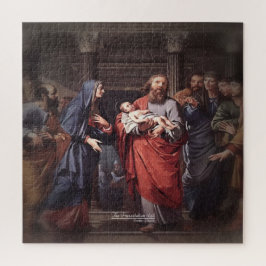 Quebra-cabeça A Apresentação 1648 Escritura