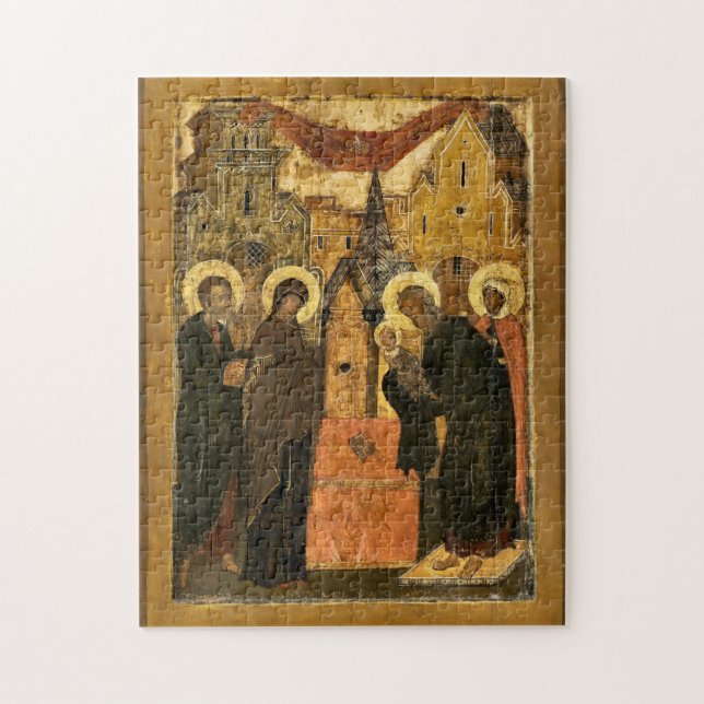 Quebra-cabeça A Apresentação de Cristo no Templo Ícone    (Vertical)