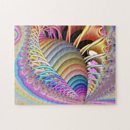 Quebra-cabeça A arte do Fractal de Shell