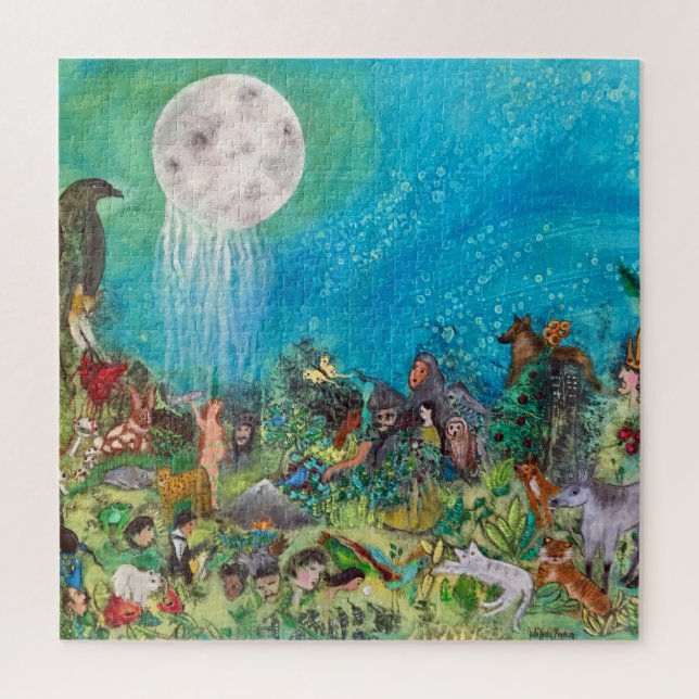 Quebra-cabeça A Arte Surreal Esquecida (Vertical)