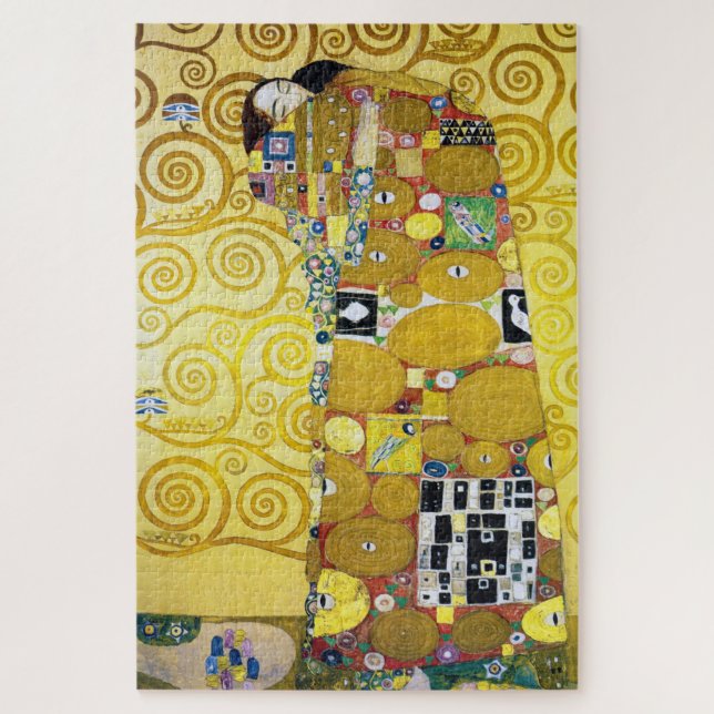 Quebra-cabeça A árvore da vida (detalhes), Klimt (Vertical)