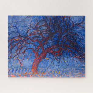 Quebra-cabeça A Árvore Vermelha de Piet Mondrian