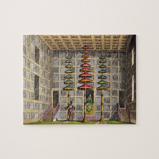 Quebra-cabeça A audiência Salão, Cochin China, chapeia 88 'de Le (Horizontal)