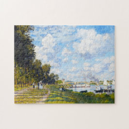 Quebra-cabeça A bacia em Argenteuil Claude Monet