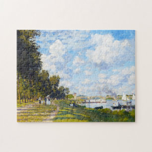 Quebra-cabeça A bacia em Argenteuil Claude Monet