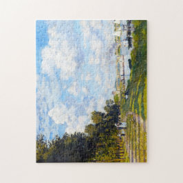 Quebra-cabeça A bacia em Argenteuil Claude Monet