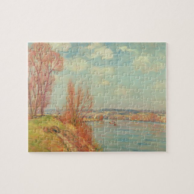 Quebra-cabeça A baía e o rio, 1901 (óleo em canvas) (Horizontal)
