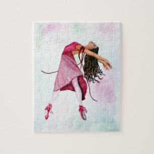 Quebra-cabeça A Ballerina Rosa