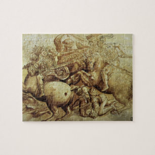 Quebra-cabeça A Batalha de Anghiari por Leonardo da Vinci