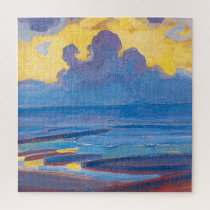 Quebra-cabeça À Beira-Mar Piet Mondrian