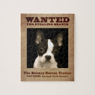 Quebra-cabeça A Boston Bouncy Terrier