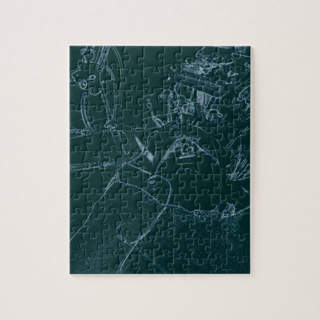 Quebra-cabeça A cadeira do dentista (Vertical)