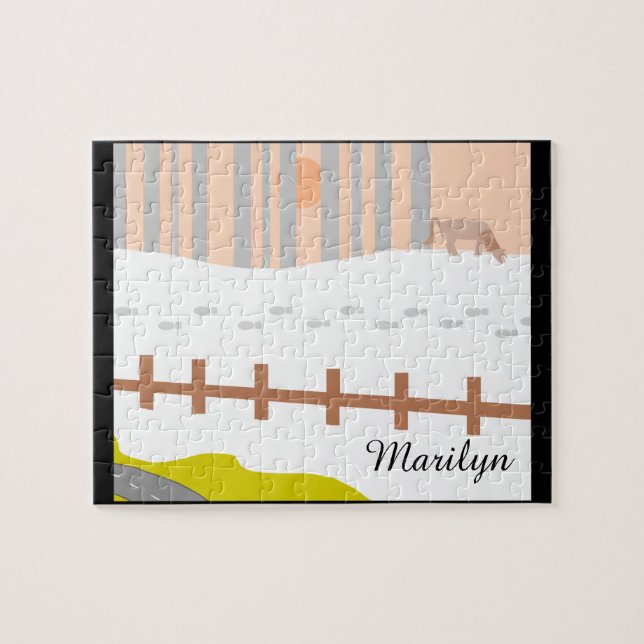 Quebra-cabeça A caminho de Sioux Falls: (Horizontal)